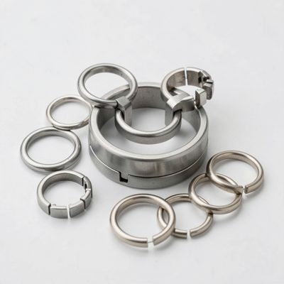 a ring sizer set of metal loops